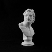 Kopf homerischen Helden british museum london scan hellenistischer Skulptur 3d print model - Mito3D
