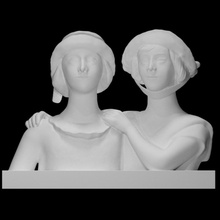 girlfriends scan girls group 3d print model - Mito3D