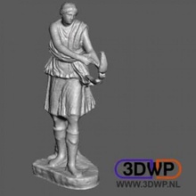 artemis statue scan portrait roman sculpture fullbody 3d print model - Mito3D