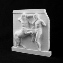 centaur lapith british museum Londra tarama 3d print model - Mito3D