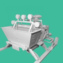 santas' sleigh tinkercad 3d print model - Mito3D