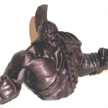 hulk ragnarok inspirited model bust v1 low-res fan art marvel thor gladiator thorragnarok 3d print model - Mito3D