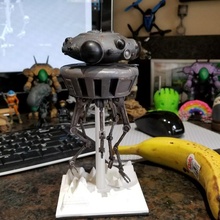 ampirik incelemek bulmak droid oyuncaklar oyunlar robot bilim kurgu imparatorluk hoth 3d print model - Mito3D