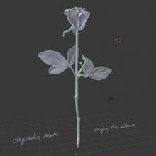genießen Stille Ventilator Kunst Blume Musik Pflanze Rose Skulptur Single Mixer weiße Album Depeche Mode genieße 3d print model - Mito3D