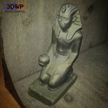 egyptian sculpture scan 3d print model - Mito3D