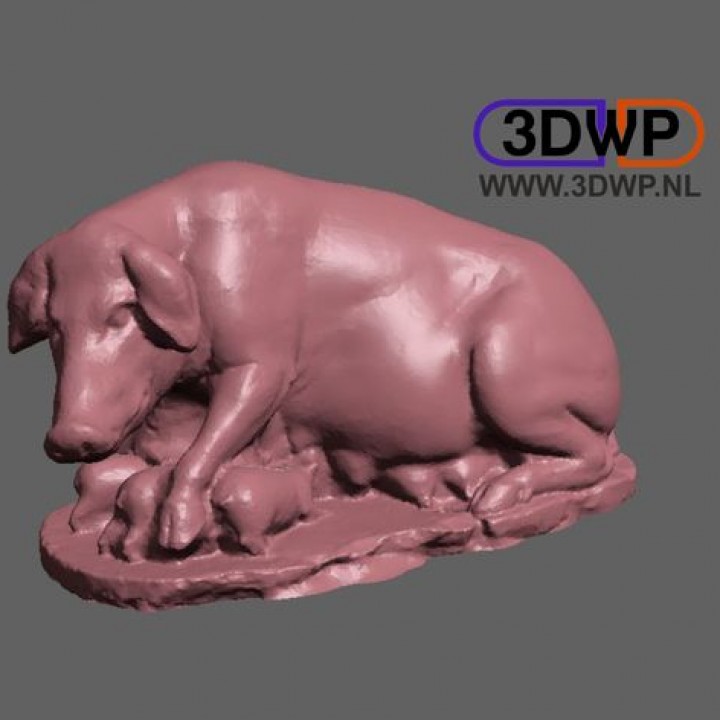 Laurentian Sau Scan Tier 3D print model - Mito3D