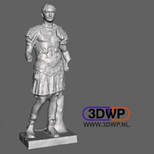 heykel imparator Trajan taramak adam vücut 3d print model - Mito3D