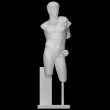statue nero domitien analyse 3d print model - Mito3D