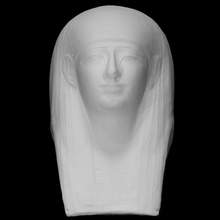 maschera mummia scansione 3d print model - Mito3D