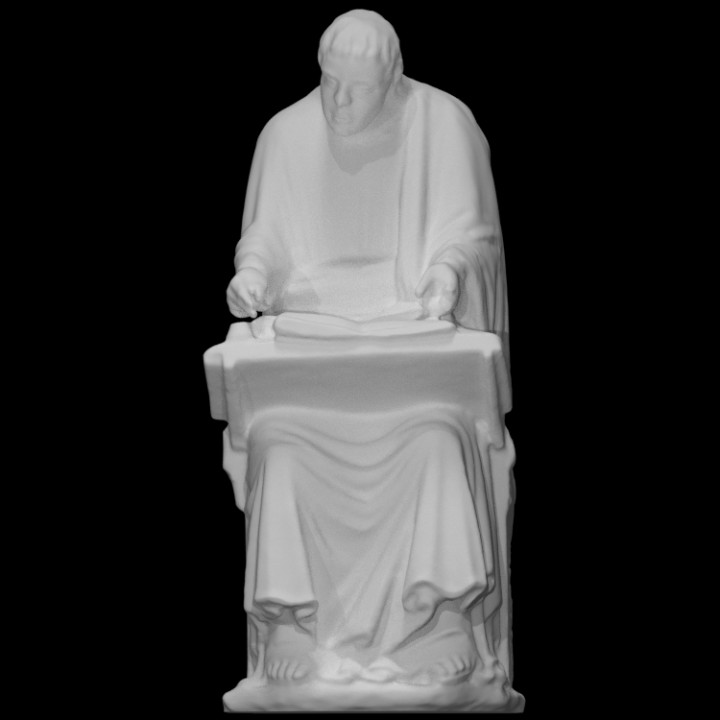 st gregory scan worship holy saint 3D print model - Mito3D