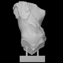 torso scan halfbody 3d print model - Mito3D