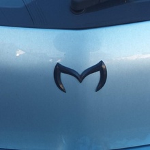 Mazda batman carro distintivo ventilador arte 3d print model - Mito3D