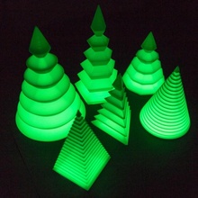 anpassbar Weihnachten Baum Garten openscad einfach Bäume Customizer angepasst fröhlich Dekorationen 3d print model - Mito3D