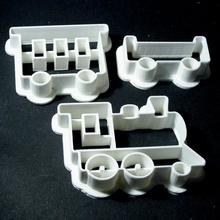 train cookie cutter & garden 3d print model - Mito3D