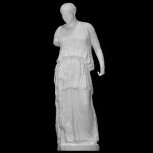 Atenas pergamon Varredura deusa mulher corpo 3d print model - Mito3D