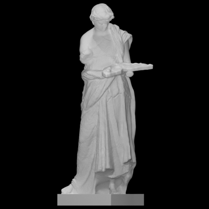 fille antium analyse corps 3D print model - Mito3D