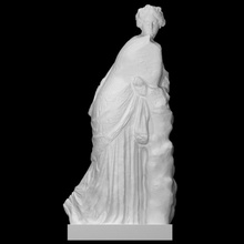 muse polyhymnia scan woman fullbody 3d print model - Mito3D