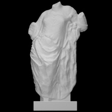 Aphrodite Gortys analyse déesse femme corps 3d print model - Mito3D