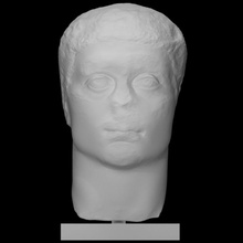 Constantine ótimo Varredura cabeça homem retrato 3d print model - Mito3D