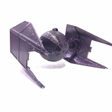 tie fighter interceptor ornament & garden madewithvetary 3d print model - Mito3D