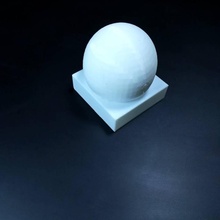 christmas snow globe & garden 3d print model - Mito3D