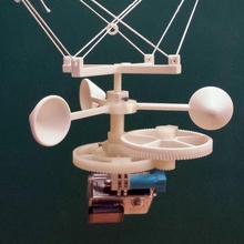 gopro vento alimentato rotatore kite aerial photography gadgets elettronica concorso 3d print model - Mito3D