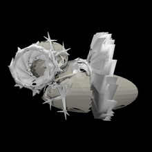 ren geyiği balerin 3d print model - Mito3D