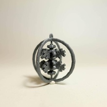 snowflake christmas ornament & garden tinkercad tinkercadchristmas 3d print model - Mito3D