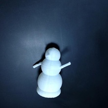 spinning bearings snowman & garden tinkercad 3d print model - Mito3D