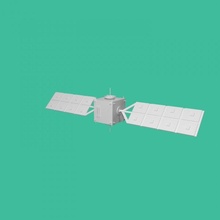 space satellite tinkercad 3d print model - Mito3D