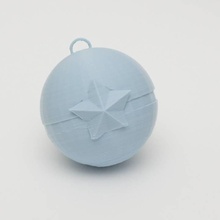 christmas pok ball ornament & garden pokeball pokemon 3d print model - Mito3D