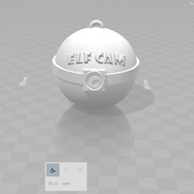 elf cam & garden 3d print model - Mito3D
