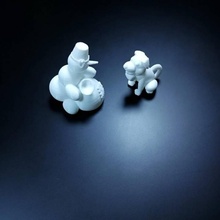 snowdog&snowman & garden myminifactory dog snowman tinkercad tinkerchristmas gearbest 3dwox sindoh 3d print model - Mito3D