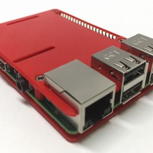 Ahududu pi 3 durum kılıf gadget'lar elektronik ahududu 3d print model - Mito3D