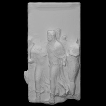pergamon altar scan relief 3d print model - Mito3D