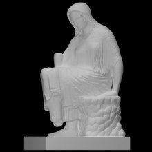 Statue Penelope Scan Frau Ganzkörper 3d print model - Mito3D