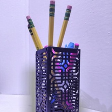 pencil holder & garden pen pencilholder 3d print model - Mito3D