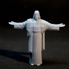 Jésus Christ architecture 3d print model - Mito3D