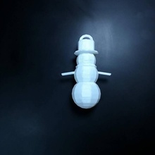 snowman & garden tinkercad tinkerchrismas 3d print model - Mito3D