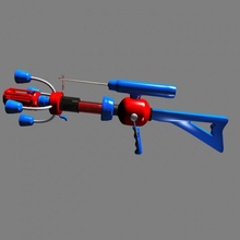 ray gun props & cosplay scifi sciencefiction raygun sifi 3d print model - Mito3D