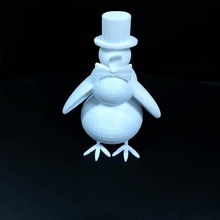 penguin competition & garden tinkercad 3d print model - Mito3D