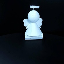 mira snow ángulo color blanco jardín tinkercad 3d print model - Mito3D