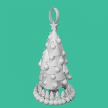 Natal árvore tinkercad 3d print model - Mito3D