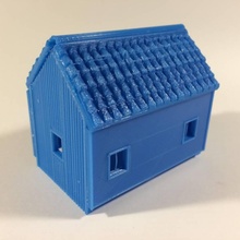 swedish house 3dprintable toys & games tinkercad 3d print model - Mito3D