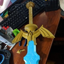 ciel souffle sauvage Maître épée accessoires cosplay nintendo soutenir jeu vidéo réplique Zelda maître lien légende doux 3d print model - Mito3D