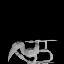 hornbill carving sainsbury centre visual arts norwich scan 3d print model - Mito3D
