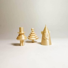 christmas tree & garden myminifactory ornament xmas tinkercad tinkerchristmas gearbest 3dwox sindoh 3d print model - Mito3D