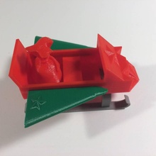 roket Noel Baba'nın Sleidge Bahçe 3d print model - Mito3D