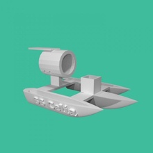 türbin tekne oyuncaklar oyunlar tinkercad 3d print model - Mito3D