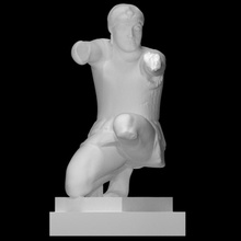 Hercule archer analyse homme corps 3d print model - Mito3D